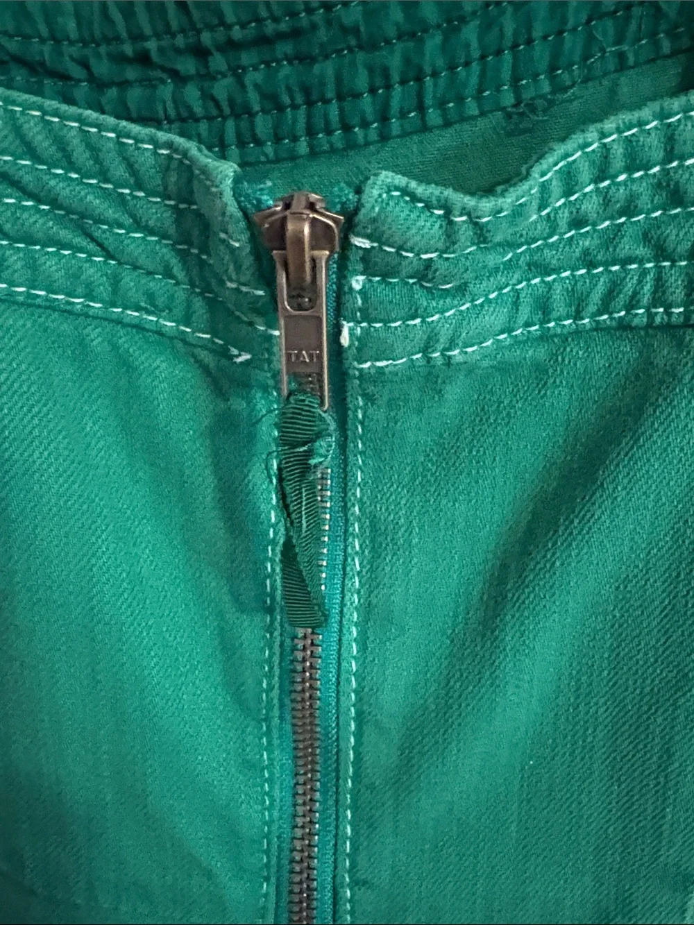 Maeve Emerald Green Button-Front Midi Dress - Picture 4 of 5
